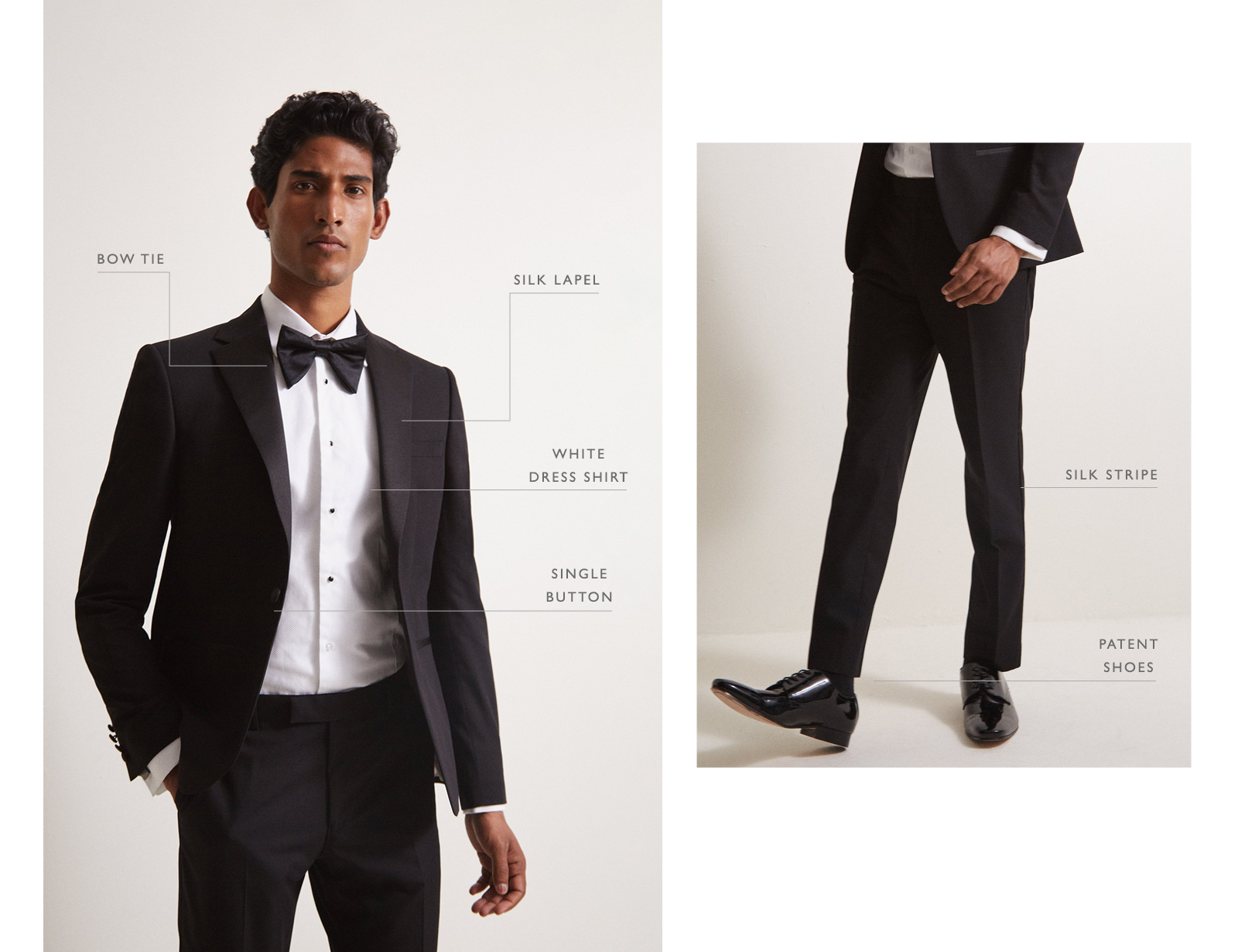 Tux vs suit – what's the difference? | Moss Bros