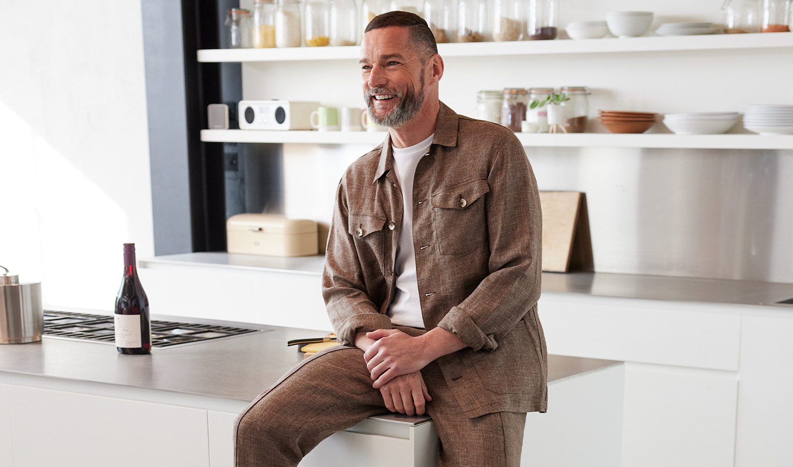 What to wear when you’re hosting, inspired by Fred Siriex