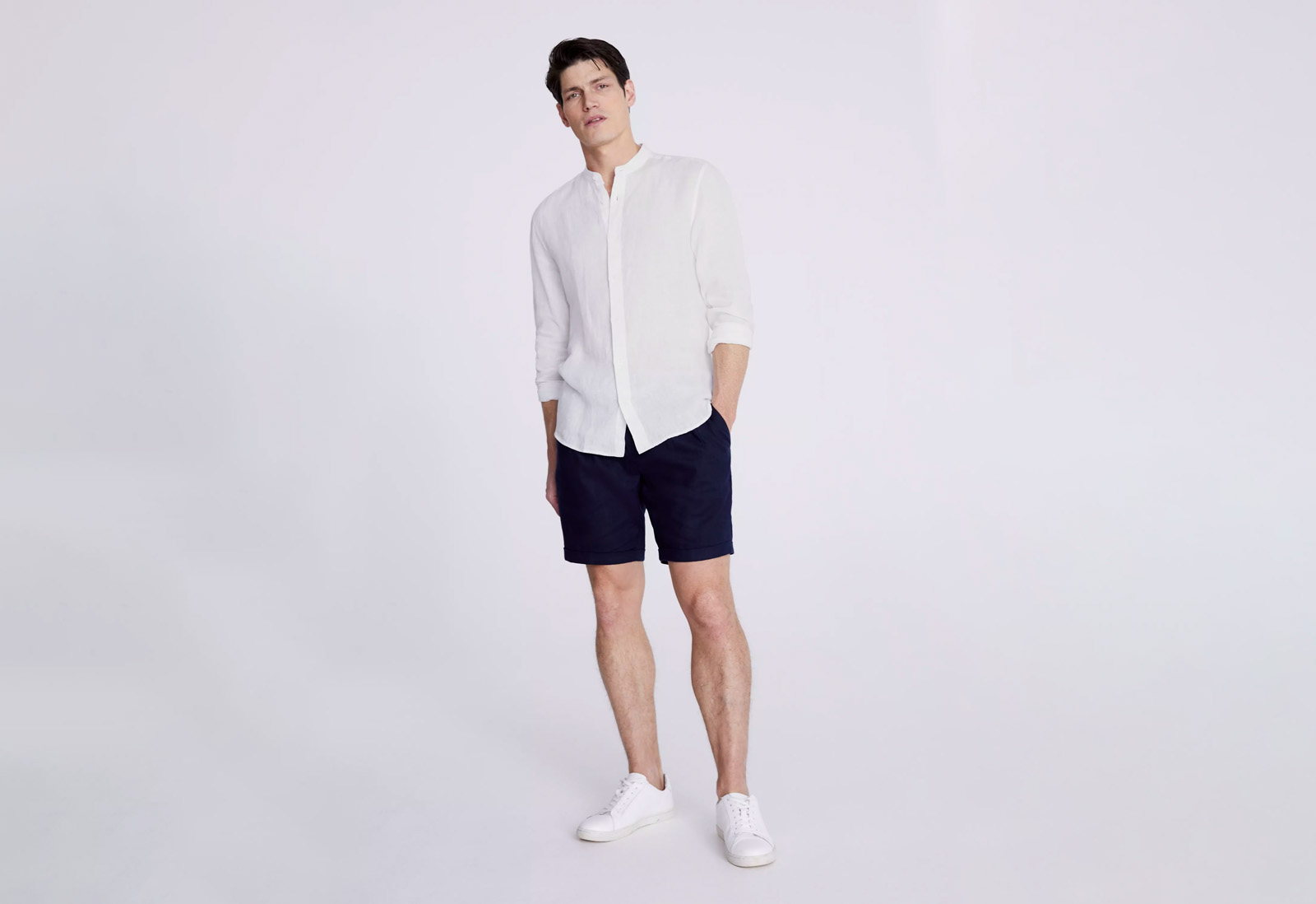 Shirt hot sale with shorts