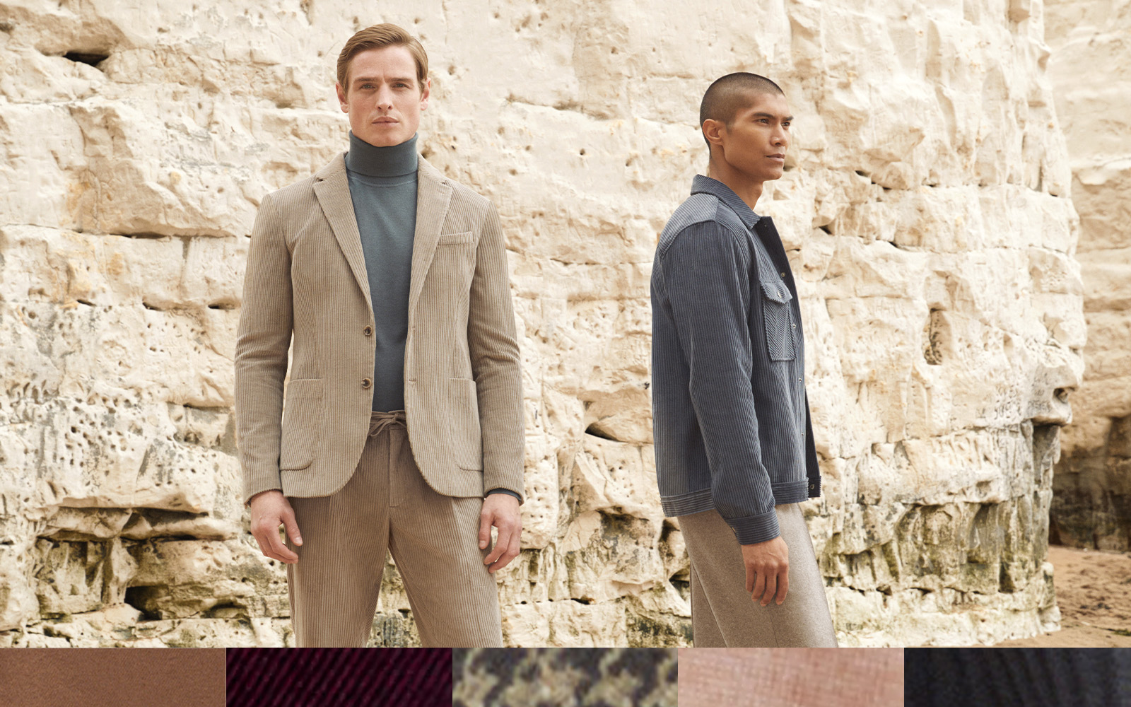 A/W menswear colour trends