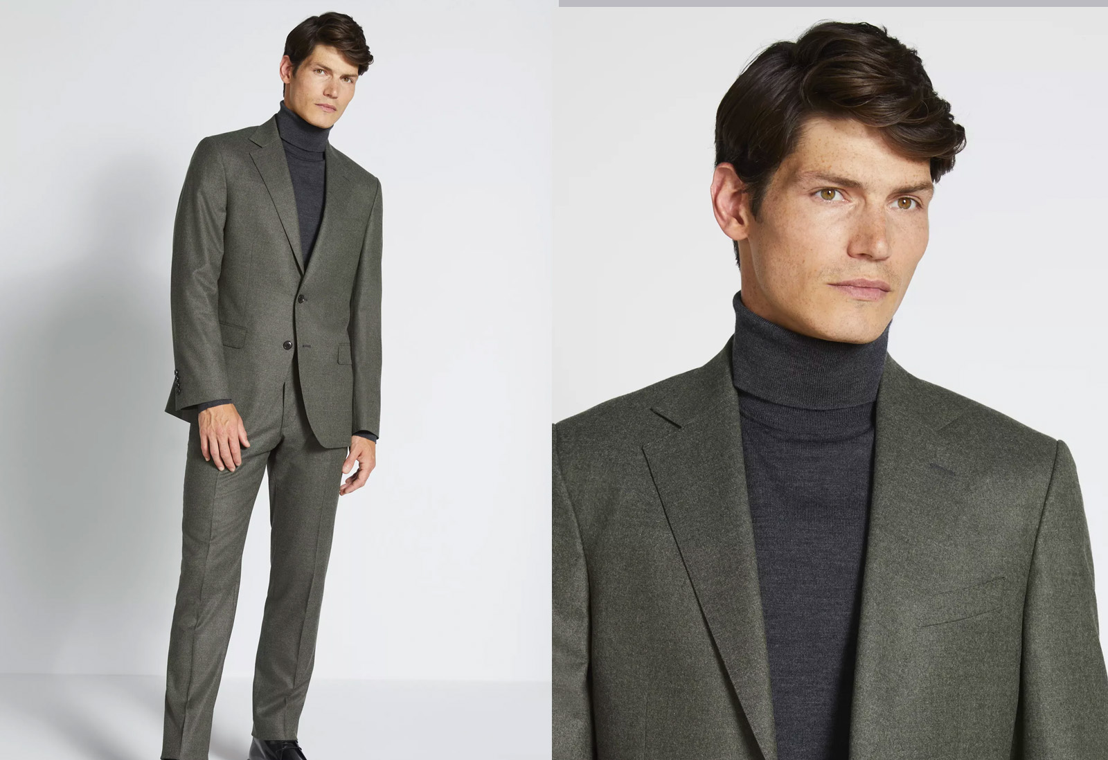 How to wear army green and grey this autumn