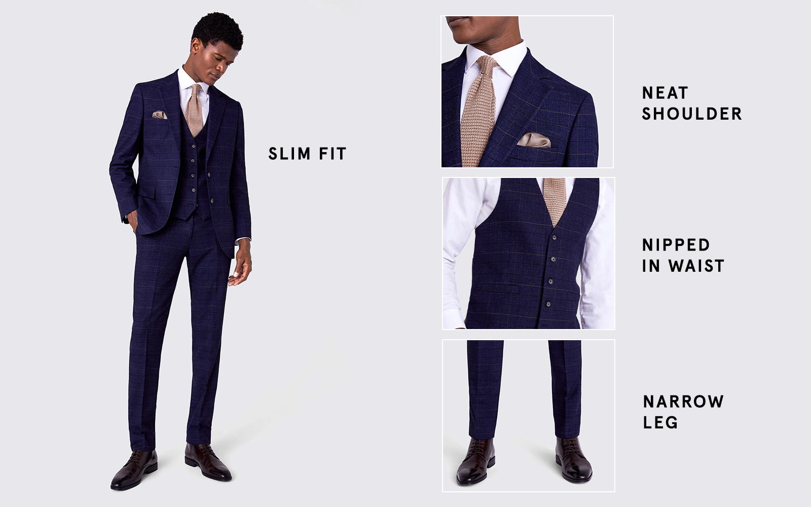 3 piece suits matching hot sale shoes