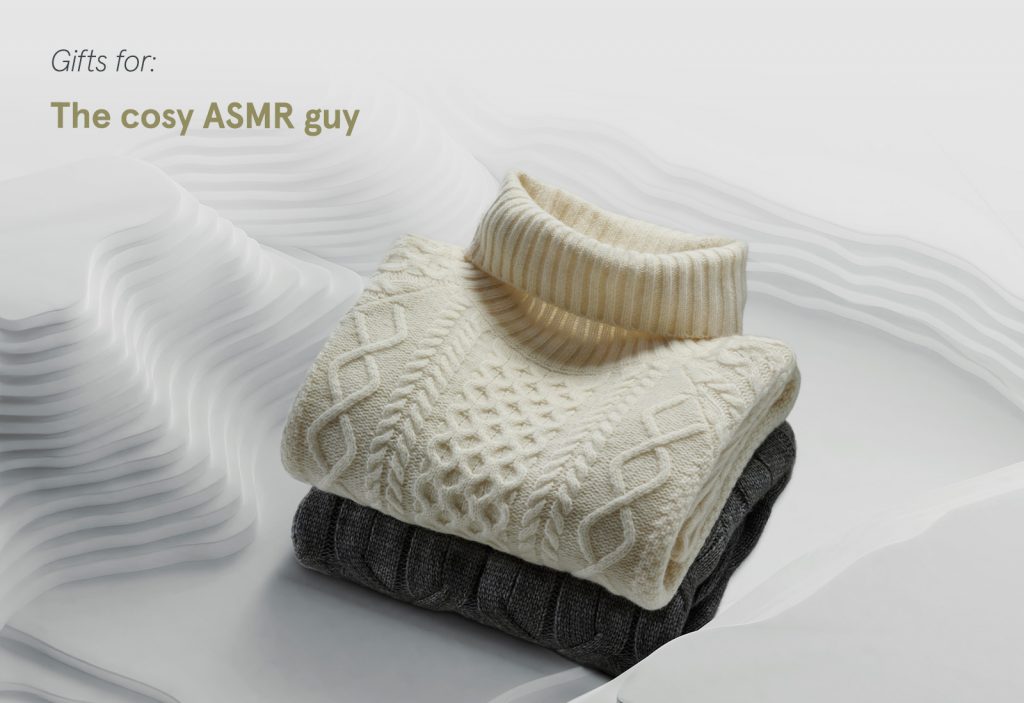 Moss gifting - cable knit jumper