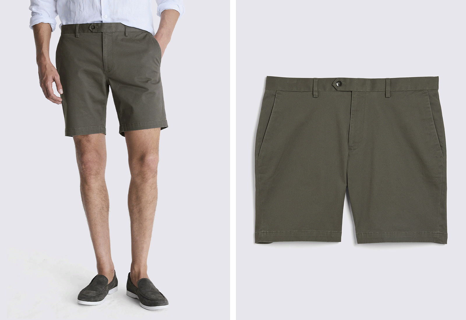 Moss - chino shorts